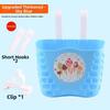 Cartoon Patten Children Kids Basket Plastic Student Front Basket Bike Carrier Bag  Bike Accessories