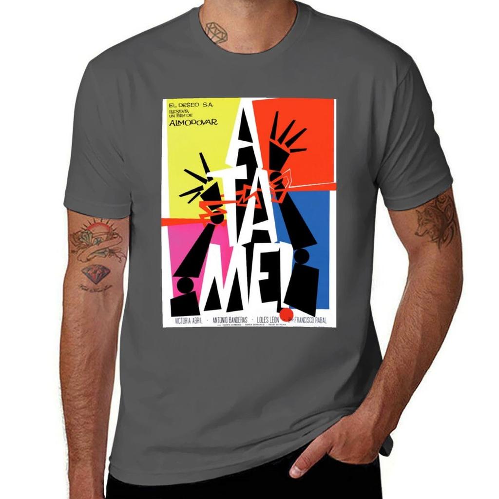Pedro Almodovar Tie Me Up Tie Me Down Tshirt Casual Pattern Print Tee Shirt