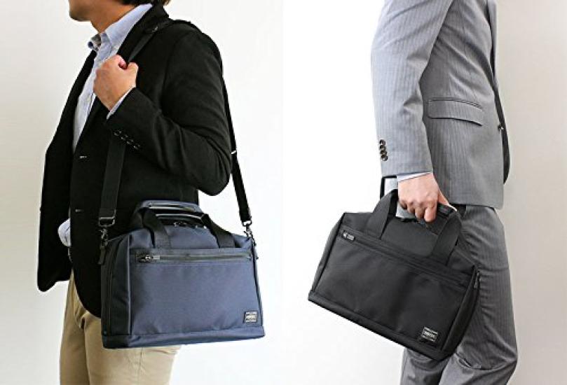 PORTER 2-Way Briefcase, Shoulder Bag, Business Bag [STAGE] 620-07574, Black