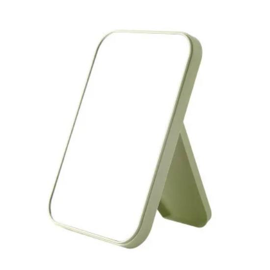 Desktop Folding Portable Makeup Mirror Student Dormitory Desktop Small Mirror Female Dressing Mirror with Princess Mirror