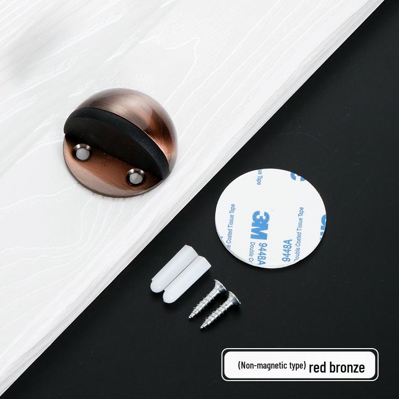 304 Stainless Steel Turtle Top Floor Mount Anti-Collision Door Stop for Glass Doors