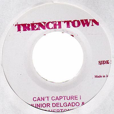 

7inch Record JUNIOR DELGADO THE HEPTONES Cant Capture I NONE Trench Town Mus Jamaica Reggae Ska Dub Used