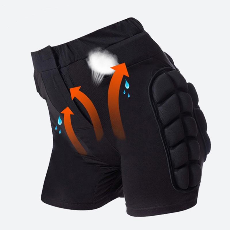 3D Protective Padded Shorts Winter Snowboard Butt Pad Guard Skating Protective Hip Pad Ski Ice Skating Roller Snowboard Gear