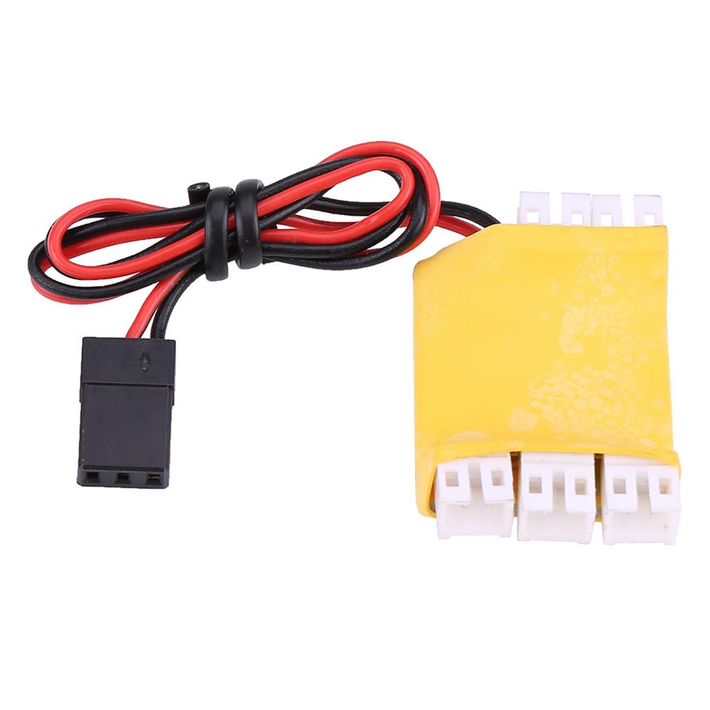 8 LED Lighting System Kit Simulation Flashing Lights for RC Airplane Helicopter