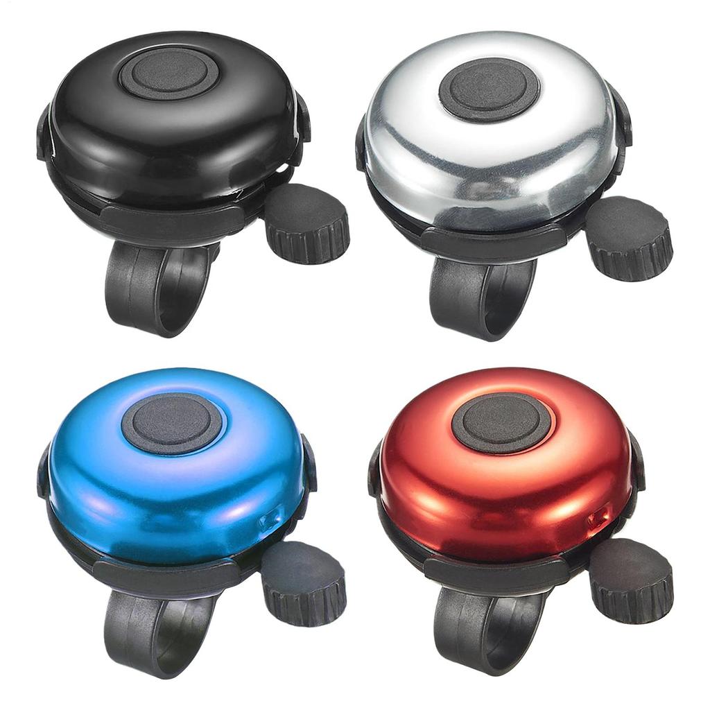 100dB Loud Crisp Clear Bicycle Bell Aluminum Cycling Ring Horn for Kids Men Women Family Bike Handlebar Outdoor Riding Safety