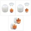 DIY Crafts Silicone Mold Epoxy Resin Mould Jewelry Box Molds Striped Candle Cup Molds for Jewelry Box Storage Container