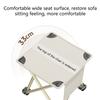 Camping Stool Chair Portable Folding Stool for Outdoor Gardening and Beach Hiking Fishing Foot Stool with Carry Bag