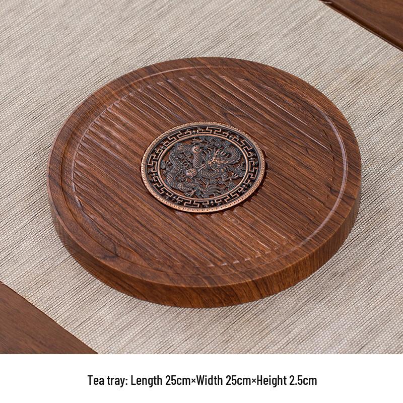 Light Luxury Decorative Wooden Tray