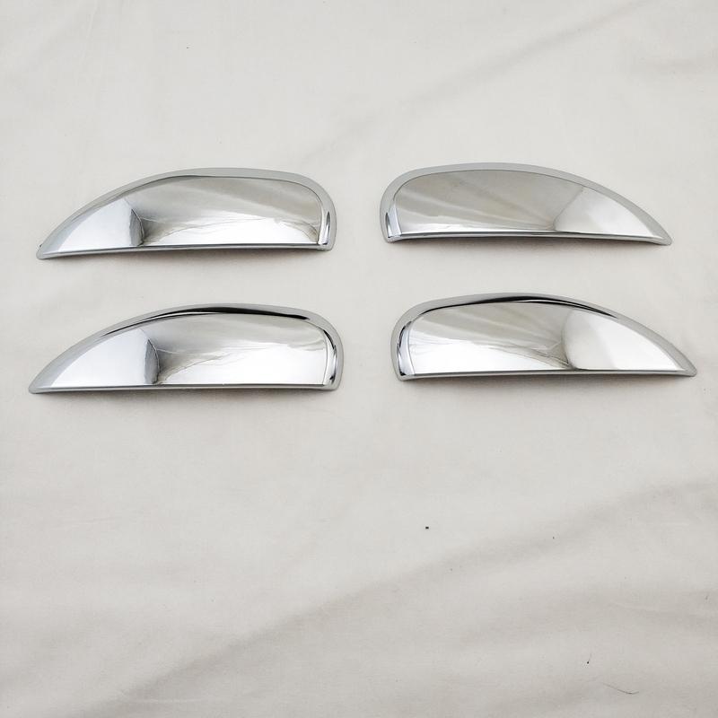 YOYO For Renault Duster 2018   4pcs New Car ABS Chrome Accessories Plated Side Door Handle Cover Trim Paste Style