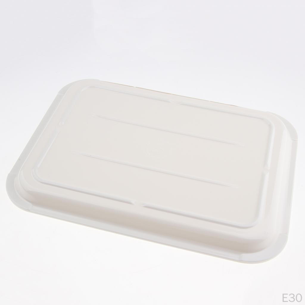 Serving Tray Melamine Plastics Dish Plate Hotel Restaurant Rectangular Platter