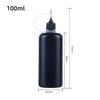 30ml Black Lightproof Bottle for Tattoo Ink, Vape Juice, 10-30ml Needle Dropper for Tattoo Ink Cream, Vape Juice, Nail Polish Remover