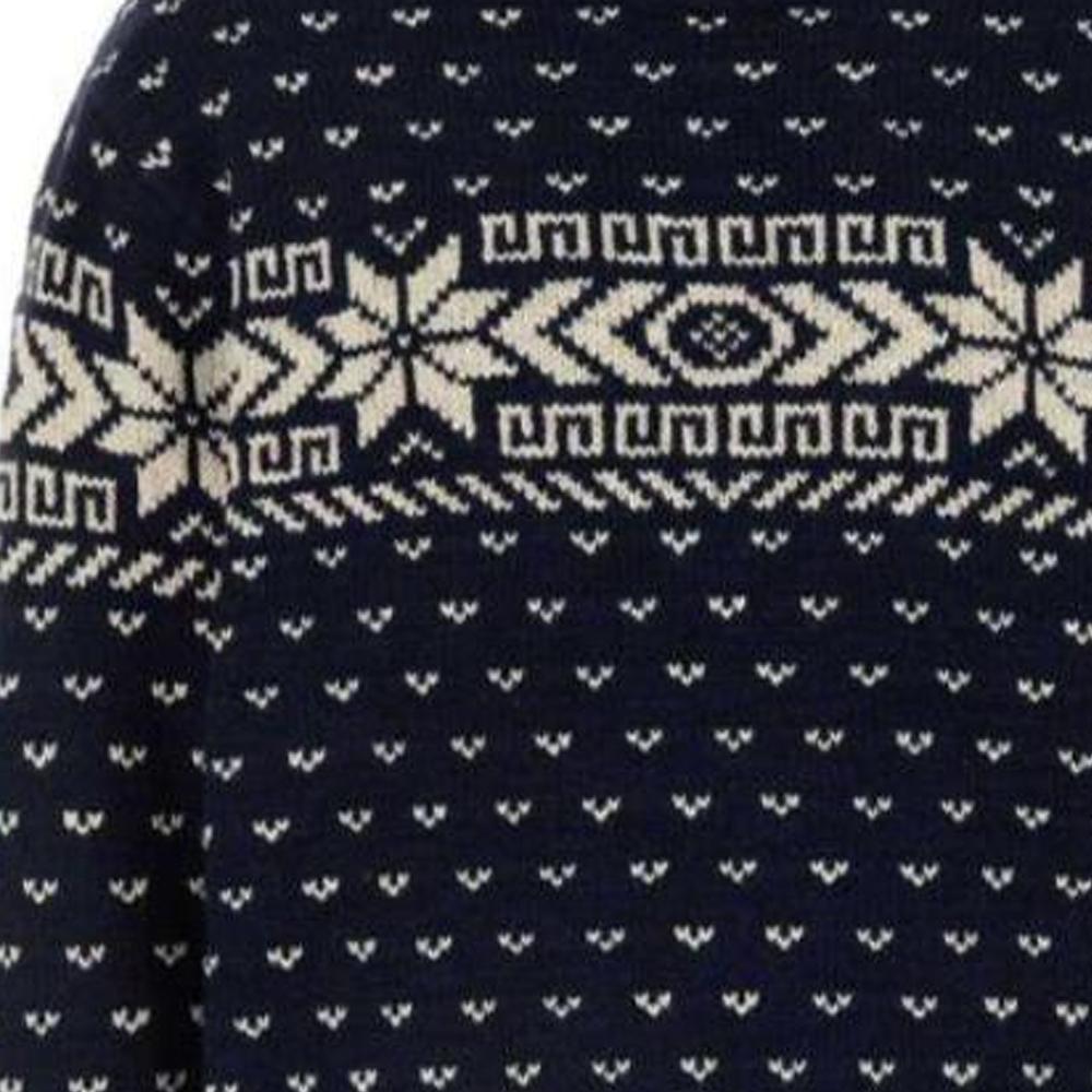 Polo Ralph Lauren Round Neck Drop Shoulder Embroidered Long Sleeve Sweater Men Sweater Dark-Blue 710949304-001
