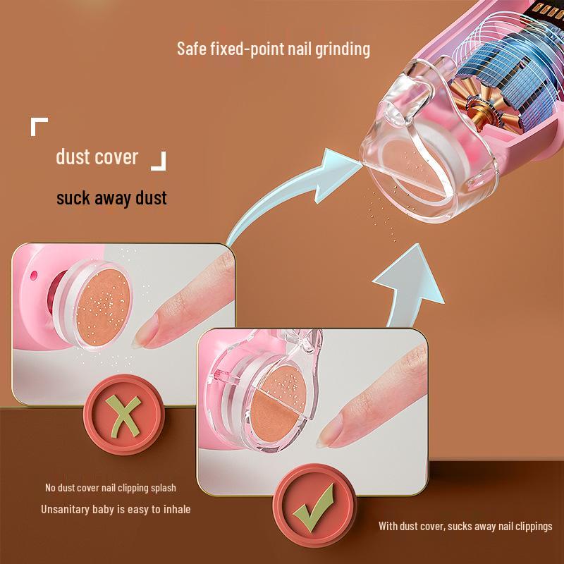 Rechargeable Electric Baby Nail File & Grinder Set