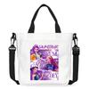 Anime Cartoon Print Office Worker Commuter Portable Messenger Bag Student Large Capacity Casual Handbag