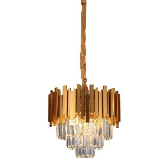 Nowoczesny nordycki luksusowy kryształowy żyrandol - Oświetlenie do dekoracji domu