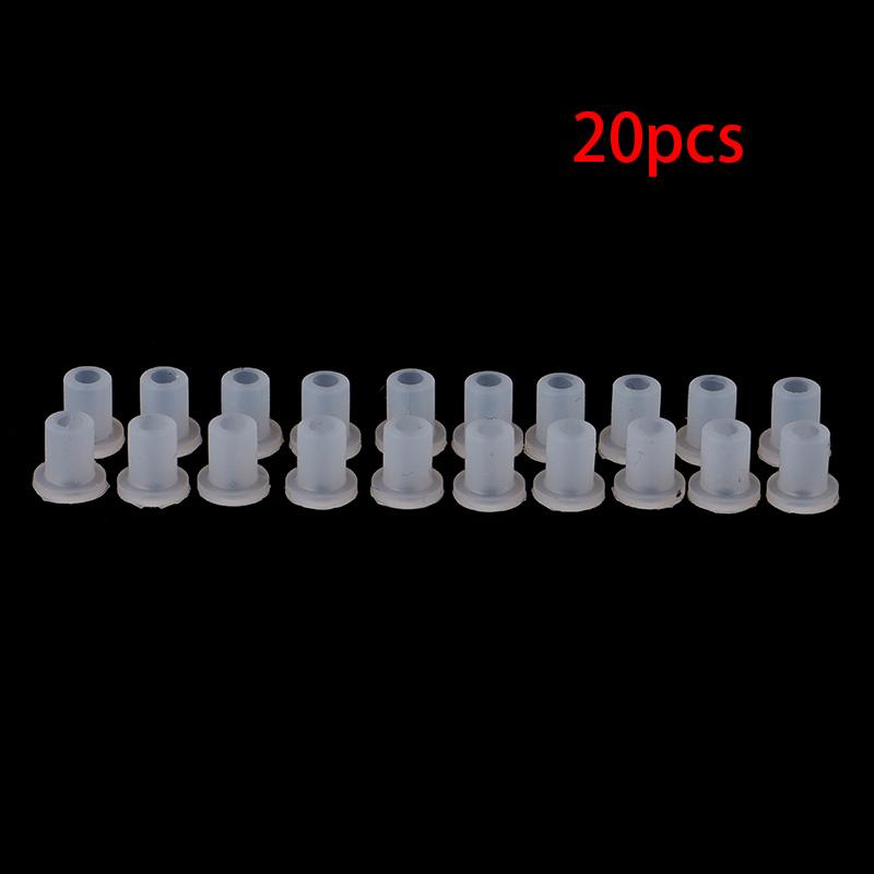 10Pcs Ciss Diy Acessories Sealing Stopper White Silicon Rubber Plug