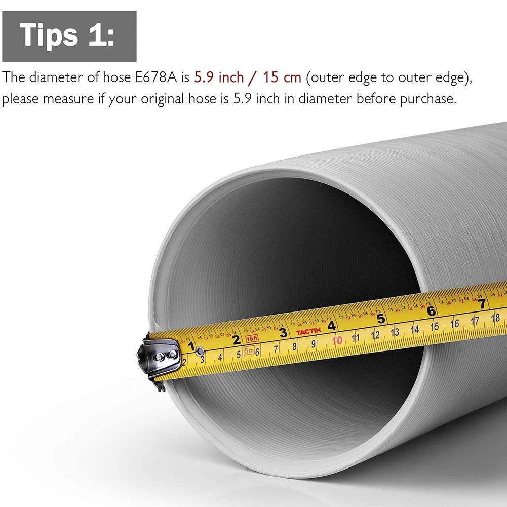 A84E-Exhaust Hose ,Exhaust Hose For Air Conditioning,PVC Hose, Air Conditioning Pipe, Ventilation Hose, Retractable 2 M