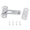 Stainless Steel Hasp Latch Lock Sliding Door for Window Cabinet Fitting Room Accessorries