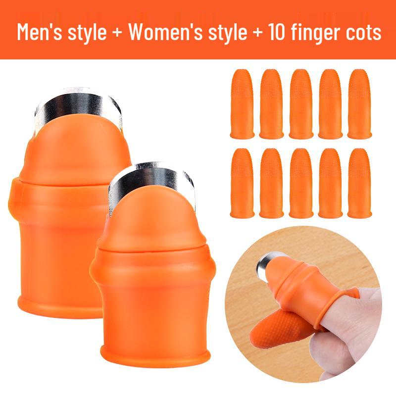 Stainless Steel Thumb Knife for Vegetable, Tea, and Garlic Peeling