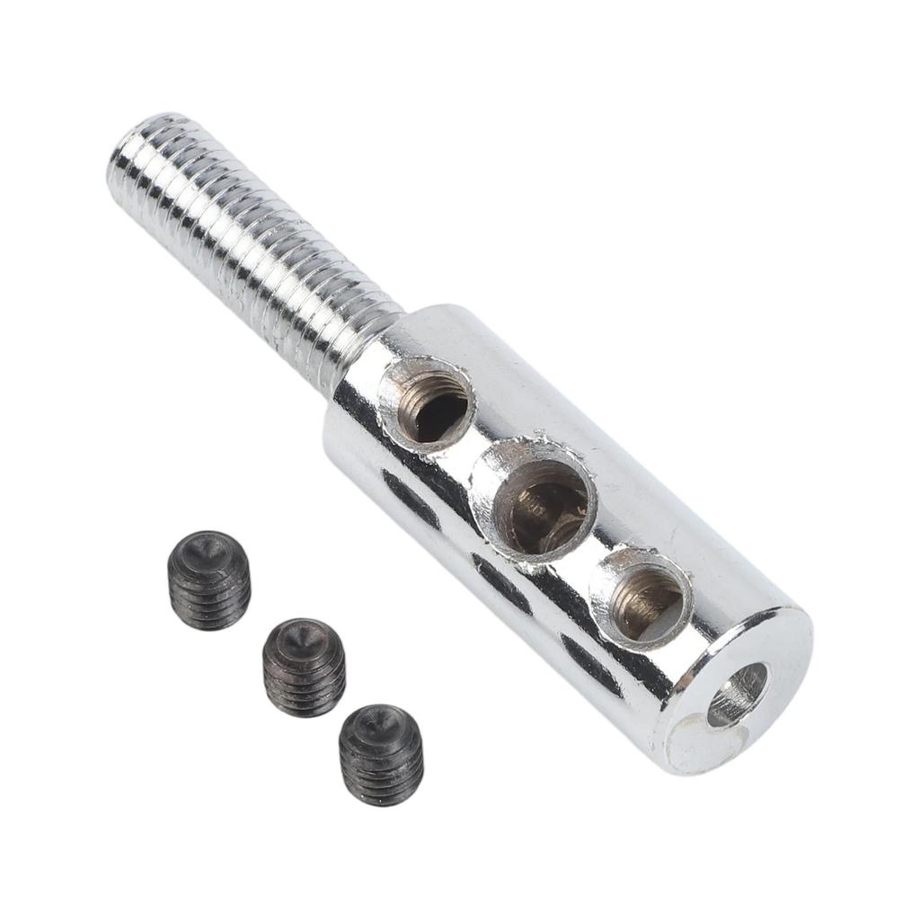 Stainless Steel Cable Connector for Gym Machines Fits 5mm to 6mm Cables