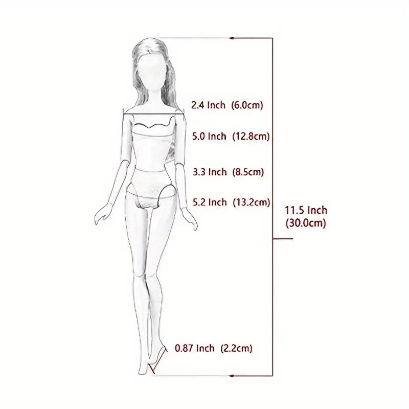 40Pcs/Set 11.5'' Girl Doll Clothes Swimsuits Bikini Accessories for Doll Shoes Surfboard Guitar Swing Ring Hangers Kid Toys