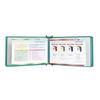 Wall Reference Organizer with 5 Easy-Loading Pocket for Workshop