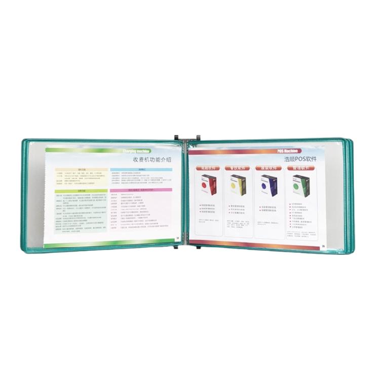Wall Reference Organizer with 5 Easy-Loading Pocket for Workshop