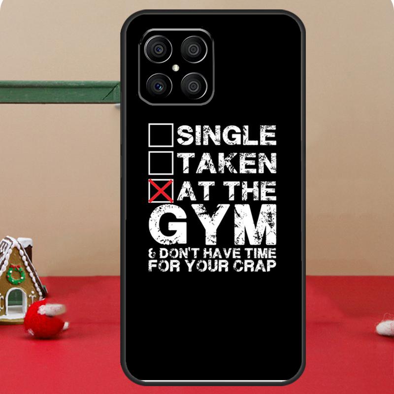 Bodybuilding Gym Fitness Quotes Case For Honor Magic 6 7 8 Pro Honor 400 200 70 90 Lite X8c X8b X9a X9b X9c X9d Win RT Cover