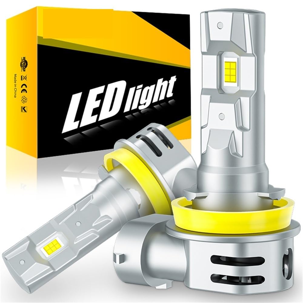 2pcs H11 LED CANbus H8 H9 H7 H4 HI/LO Beam 9005 9006 LED Car 9006/HB4