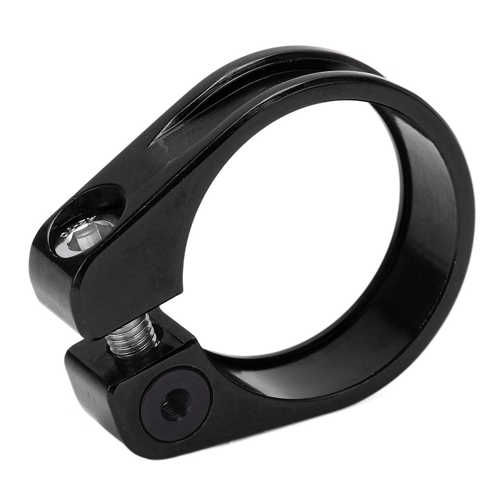 Bike Seat Post Clamp 31.8mm Aluminium Alloy CNC Cutting Ergonomic Hollow Design Seatpost Clamp