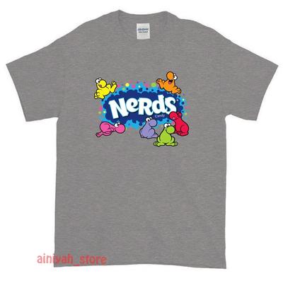 Neues Nerds Süßigkeiten Gummy Clusters Logo Herren Lustiges T-Shirt USA Größe S-XXL