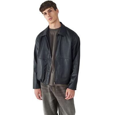Balmohk Leather Jacket Elastics