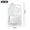 Foldable Outdoor Water Storage Bag Food Grade Leak Proof Valve Large Capacity for Camping Picnic Fishing Activities