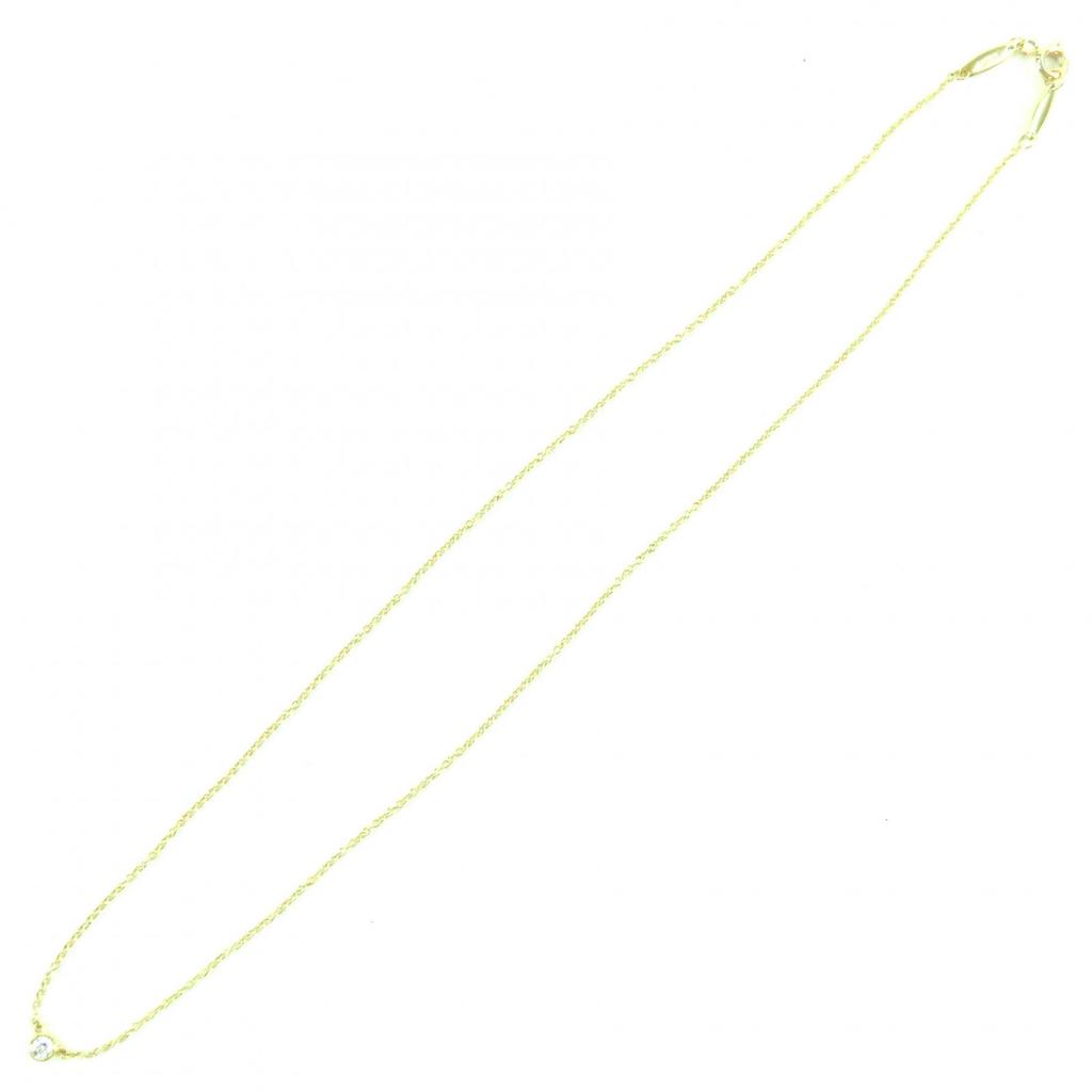 Great TIFFANY&Co. Necklace El Saperetti Yellow Gold 18K Women Used