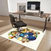 1pc Mega Man Anime Cartoon Design Office Chair Mat Non-Slip Carpet for Home Decor Living Room Bedroom Game Room Gift All Seasons Universal.Y047