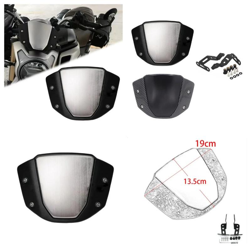 Motorcycle HERITAGE Windshield  Front WindScreen Wind Deflector For CFMOTOR CF 700CL-X 700 CLX
