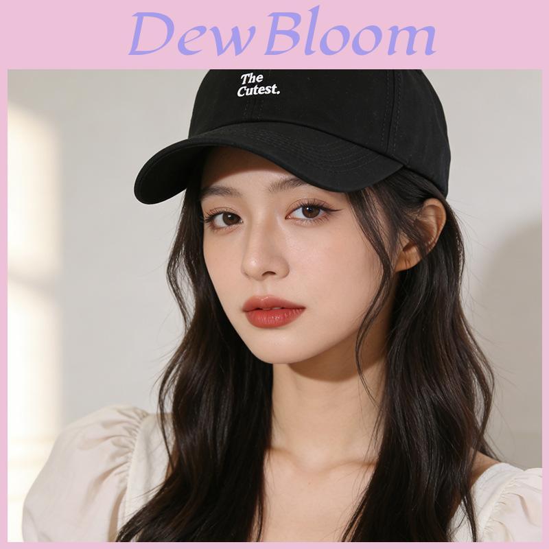 Spring Summer Unisex Cotton Embroidered Letter Baseball Cap For Sun Protection