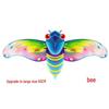 Dynamic Children's Swallow Butterfly Kite - Handheld Plastic Rod with Shaking Wings