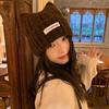 Women's Korean Style Cute Cat Ear Wool Knit Hat - Breathable, Warm, and Windproof for Winter & Autumn