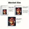 Darth Vader Stormtrooper Printed Fleece Blanket Cozy Warm Blanket for Bed Couch Kids Room Perfect Gift for Sci-Fi Movie Lovers