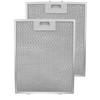 2ks univerzální filtry odsavače par Kovová síťovina odsavač ventilační filtr 320x260 mm