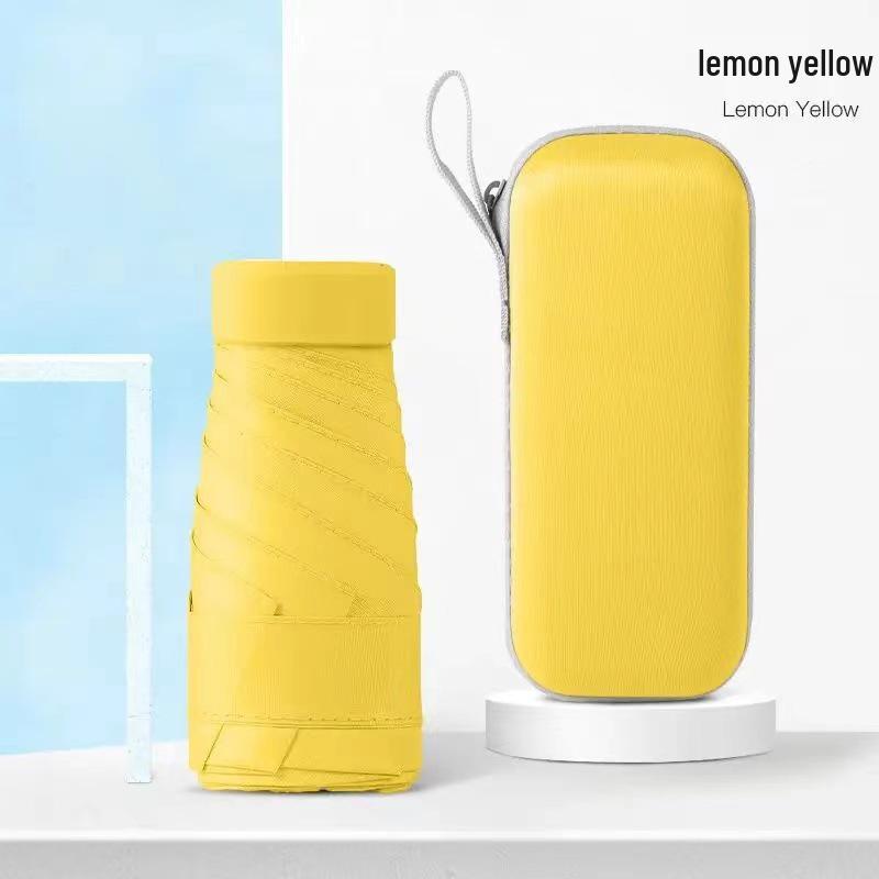 Women's UV Protection Foldable Sunshade Umbrella - Compact, Dual-Use for Sun & Rain