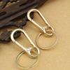 Versatile Stainless Steel Car Keychain for Men and Women - Waist, Bag, and Backpack Hanging Hook