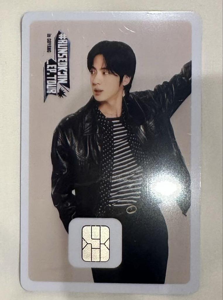 [USED] BTS JIN NAMANE Card Namane Korea Exclusive