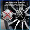 4Pcs 60MM Anti-Rust Rim Emblem Decals Scratch-Proof Car Wheel Center Cover For Citroen C1 C2 C3 C4 C5 C6 C8 C4L DS3 DS4 DS5LS DS6 Accessories