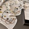 Fashion Printed Square Scarf Women Neck Shawl For Daily Wear