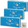 Cow Brand Cow Milk Blue 85g x 6 Solid Set of 3 Kunutonn Original Logo Bonus Item Soap, Box, bars, Additive-Free Soap, +