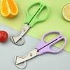 1Pc Stainless Steel Quail Egg Shell Scissors - Rust-Resistant Durable Kitchen Tool,  for Quail Egg Cutting & Cigar Trimming