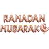 92MF 16'' Happy Eid Mubarak Ramadan Letter Foil Balloons Decoration Banners