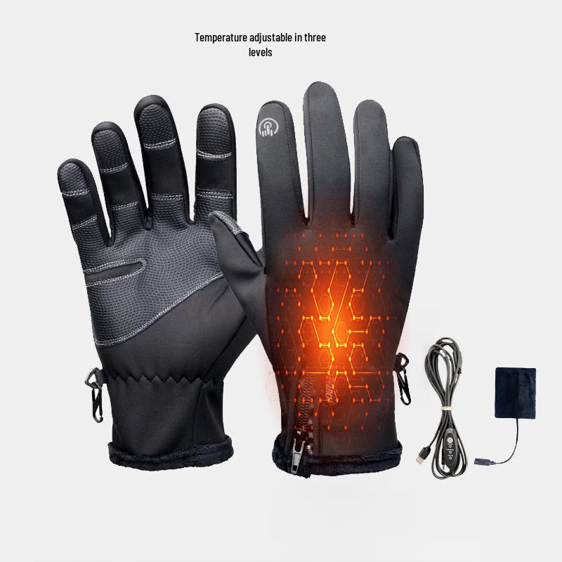 En Ai De Electric Heated Winter Cycling Gloves
